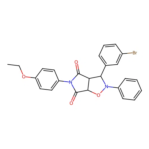 C25H21BrN2O4 structure