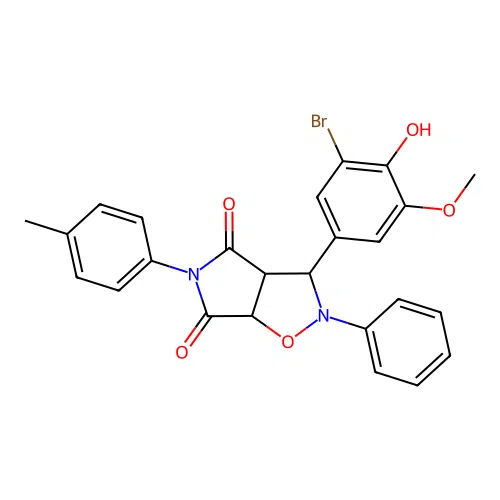 C25H21BrN2O5 structure