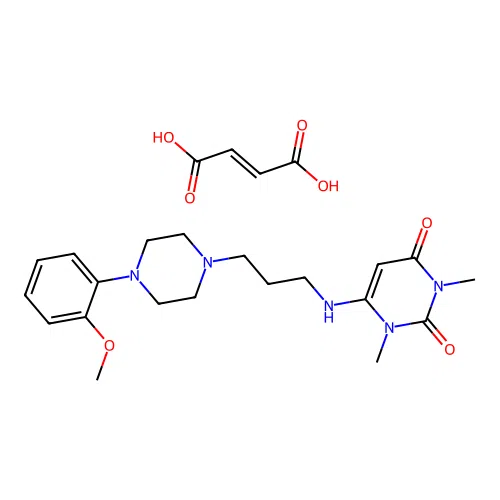 Urapidil fumarate structure