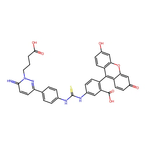 Fluoresceinyl Gabazine, Bromide structure