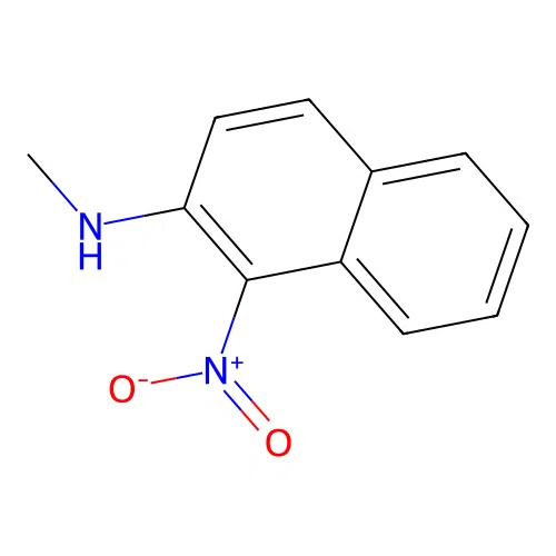 N-methyl-1-nitronaphthalen-2-amine structure