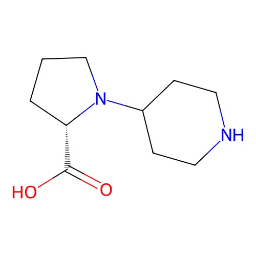 1-(4-piperidinyl)-L-proline structure