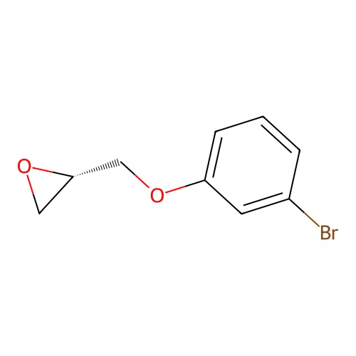 (S)-2-((3-Bromophenoxy)methyl)oxirane structure