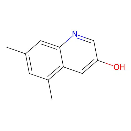 5,7-Dimethylquinolin-3-ol structure