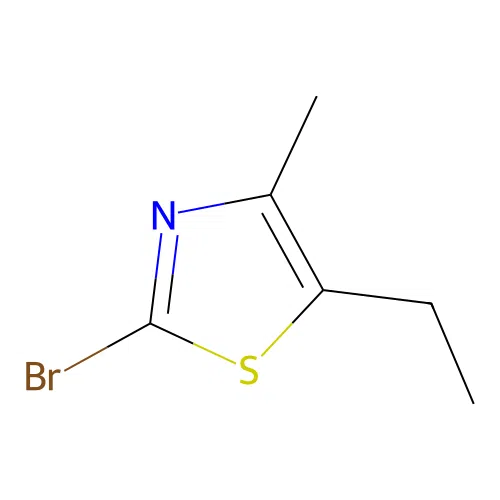 2-Bromo-5-ethyl-4-methyl-1,3-thiazole structure
