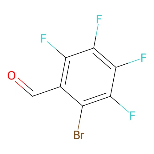2-Bromo-3,4,5,6-tetrafluorobenzaldehyde structure