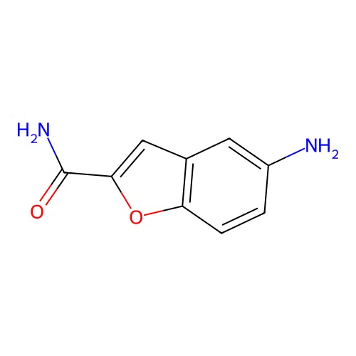 5-Aminobenzofuran-2-carboxamide structure