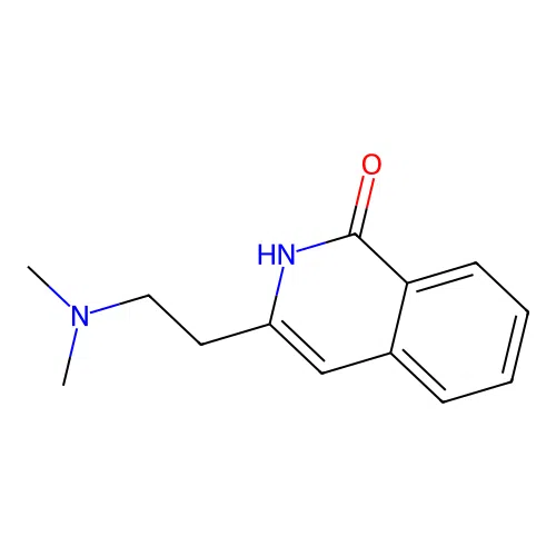 3-(2-(dimethylamino)ethyl)-2H-isoquinolin-1-one structure