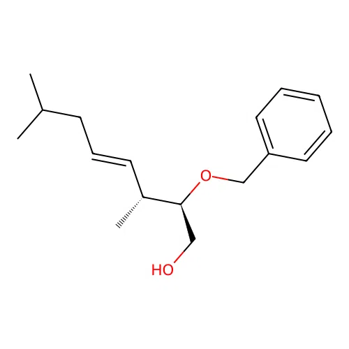 4-Octen-1-ol, 3,7-dimethyl-2-(phenylmethoxy)-, (R*,R*-(E))- structure