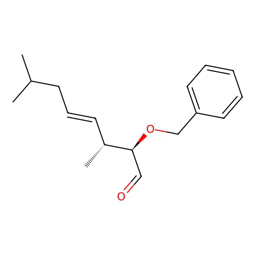 4-Octenal, 3,7-dimethyl-2-(phenylmethoxy)-, (R*,R*-(E))- structure