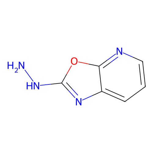 2-Hydrazinyloxazolo[5,4-b]pyridine structure
