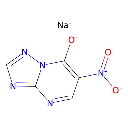 Sodium 6-nitro-[1,2,4]triazolo[1,5-a]pyrimidin-7-olate structure