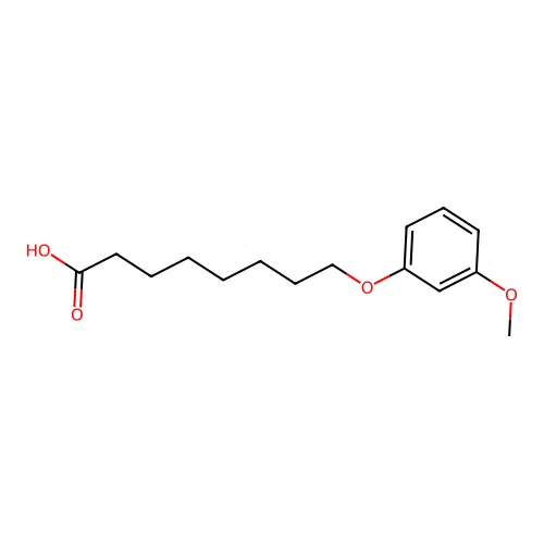 8-(3-Methoxyphenoxy)octanoic acid structure