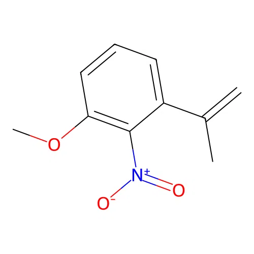 1-Methoxy-2-nitro-3-prop-1-en-2-ylbenzene structure