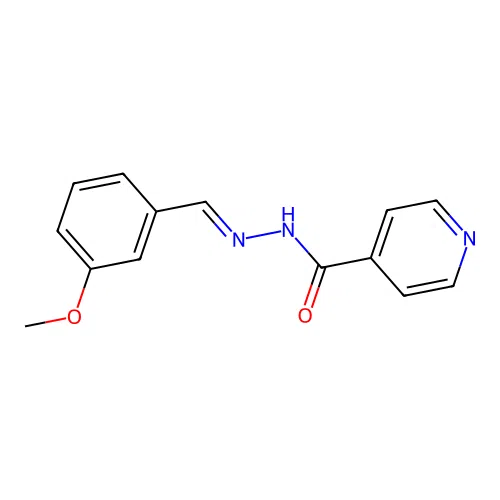 N'-(3-Methoxybenzylidene)isonicotinohydrazide structure