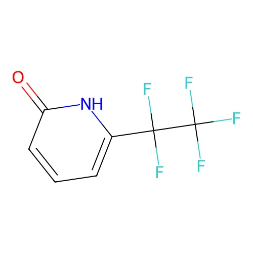 6-(Pentafluoroethyl)-1,2-dihydropyridin-2-one structure