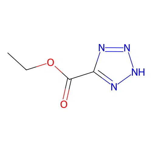 1H-Tetrazole-5-carboxylic acid, ethyl ester structure