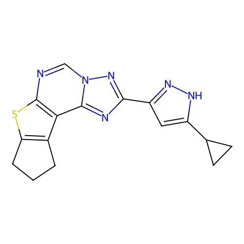 C16H14N6S structure