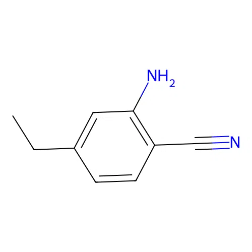 2-Amino-4-ethylbenzonitrile structure