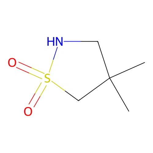 4,4-Dimethyl-1lambda6,2-thiazolidine-1,1-dione structure