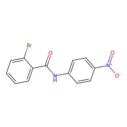 2-bromo-N-(4-nitrophenyl)benzamide structure