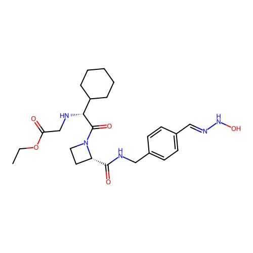 Ximelagatran structure