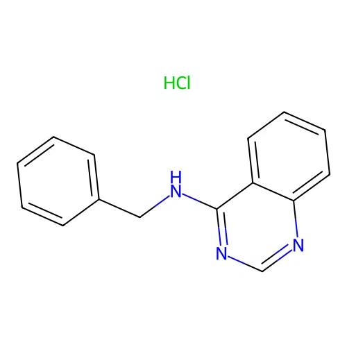 Benzyl-quinazolin-4-yl-amine structure