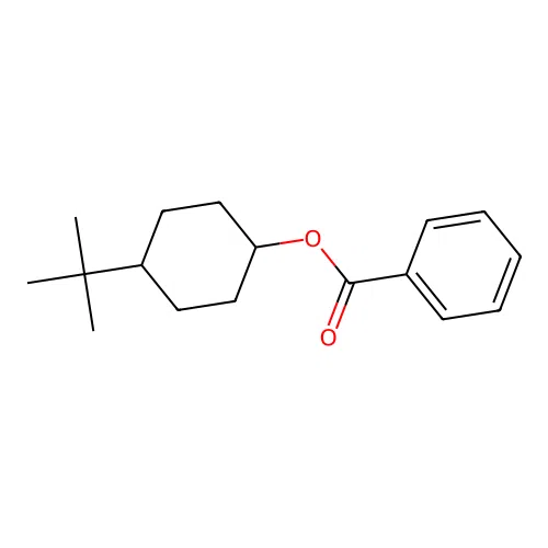 (4-Tert-butylcyclohexyl) benzoate structure