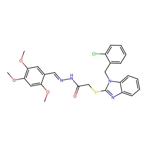 C26H25ClN4O4S structure