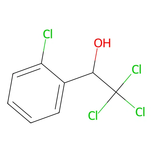 2,2,2-Trichloro-1-(2-chlorophenyl)ethanol structure