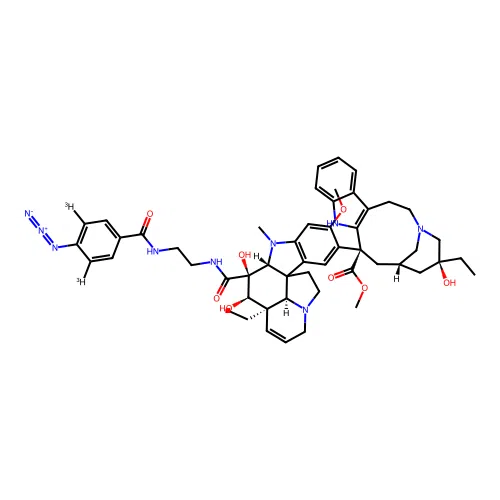 C52H61N9O8T2 structure