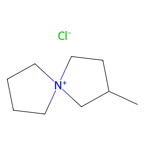 3-Methyl-5-azoniaspiro[4.4]nonane chloride structure
