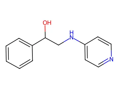 I+/--[(4-Pyridinylamino)methyl]benzenemethanol structure