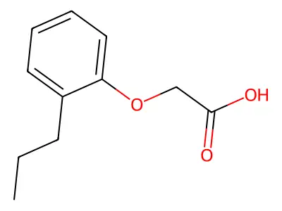2-(2-propylphenoxy)acetic Acid structure