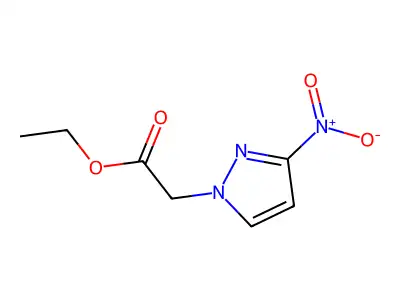 ethyl (3-nitro-1H-pyrazol-1-yl)acetate structure