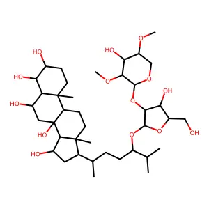 Halityloside D structure