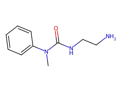 Urea, N'-(2-aminoethyl)-N-methyl-N-phenyl- structure