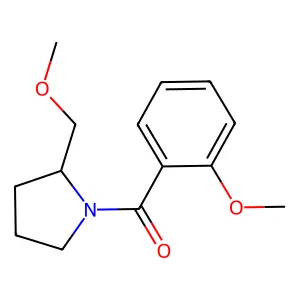 (2S)-2-(methoxymethyl)pyrrolidinyl 2-methoxyphenyl ketone structure