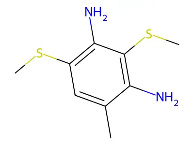 [2,4-Diamino-5-methyl-3-(sulfanylmethyl)phenyl]methanethiol structure