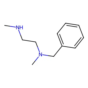 N-Benzyl-N,N'-dimethylethylenediamine structure