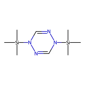 1,2,4,5-Tetrazine, 3,6-dihydro-3,6-bis(trimethylsilyl)- structure