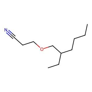 3-((2-Ethylhexyl)oxy)propionitrile structure