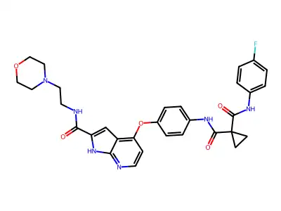 1,1-Cyclopropanedicarboxamide structure