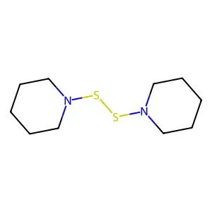 Piperidine, 1,1'-dithiodi- structure