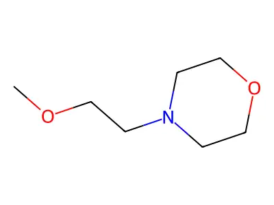 Morpholine, 4-(2-methoxyethyl)- structure