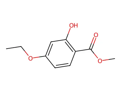 Methyl 4-ethoxy-2-hydroxybenzoate structure