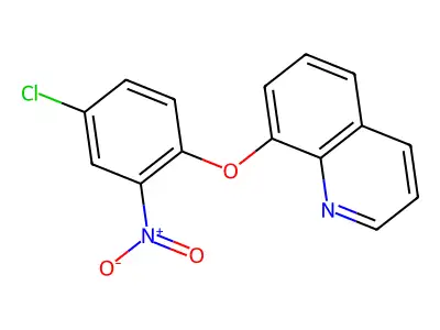 8-(4-Chloro-2-nitrophenoxy)quinoline structure