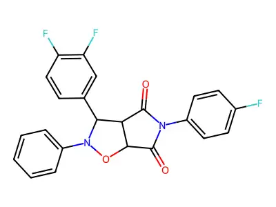 C23H15F3N2O3 structure