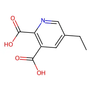 5-Ethylquinolinic acid structure