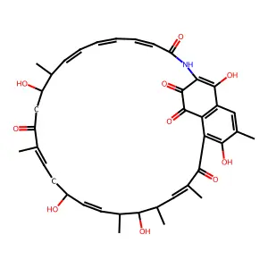 (9S,10S,11S,14S,20S,21R)-4,10,14,20,34-pentahydroxy-3,7,9,11,17,21-hexamethyl-29-azatricyclo[28.3.1.05,33]tetratriaconta-1(33),2,4,7,12,16,22,24,26,30(34)-decaene-6,18,28,31,32-pentone structure